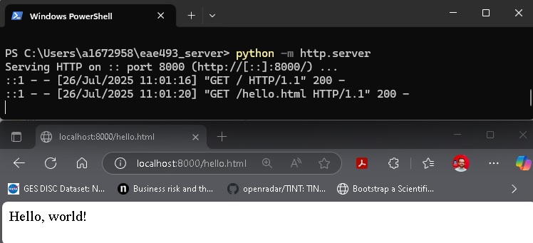 Fig. 1.1.f1 - Did you know that you can use Python to run a local web server?